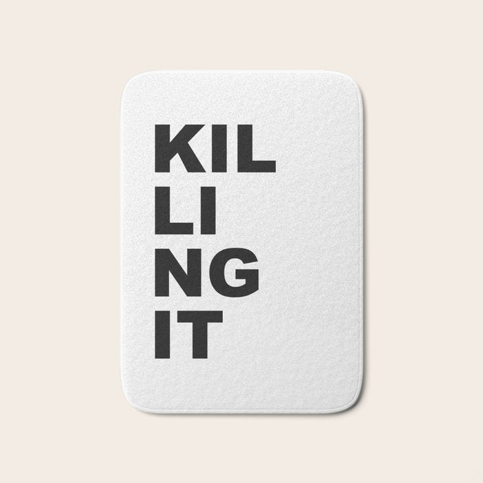 Killing it Bath Mat Gallery Image 1