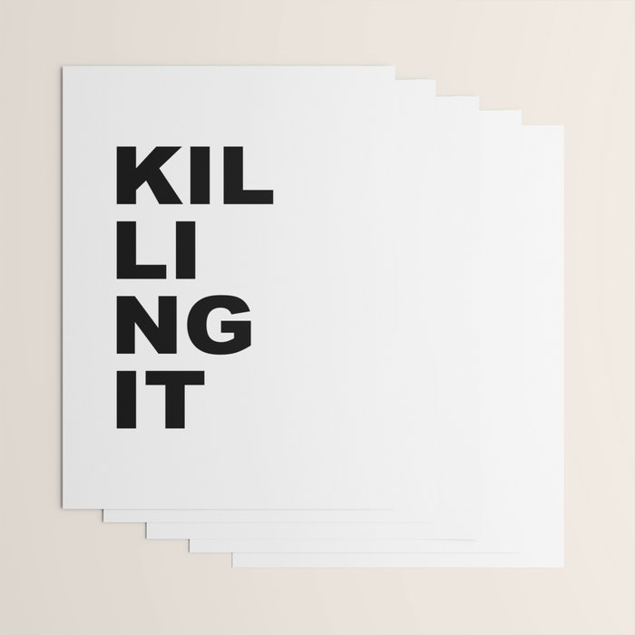 Killing it Wrapping Paper Gallery Image 3