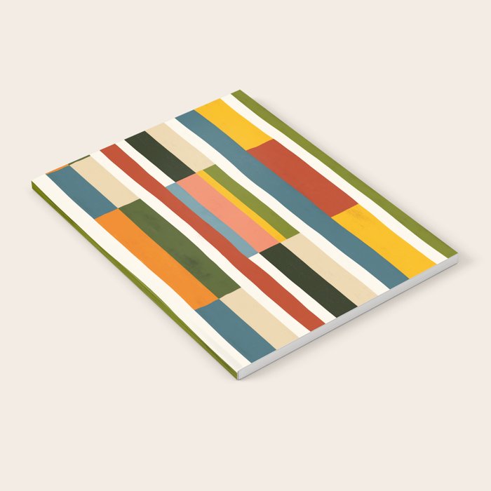 Autumn Winter Striped Revival Notebook Gallery Image 1