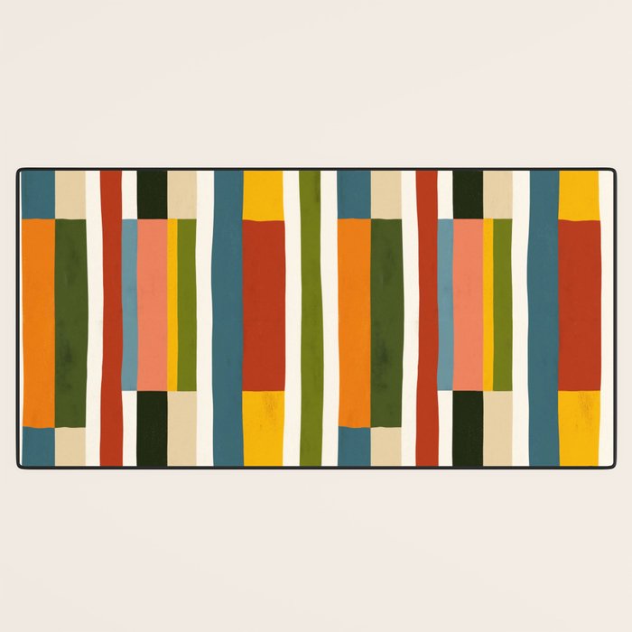 Autumn Winter Striped Revival Desk Mat Gallery Image 3