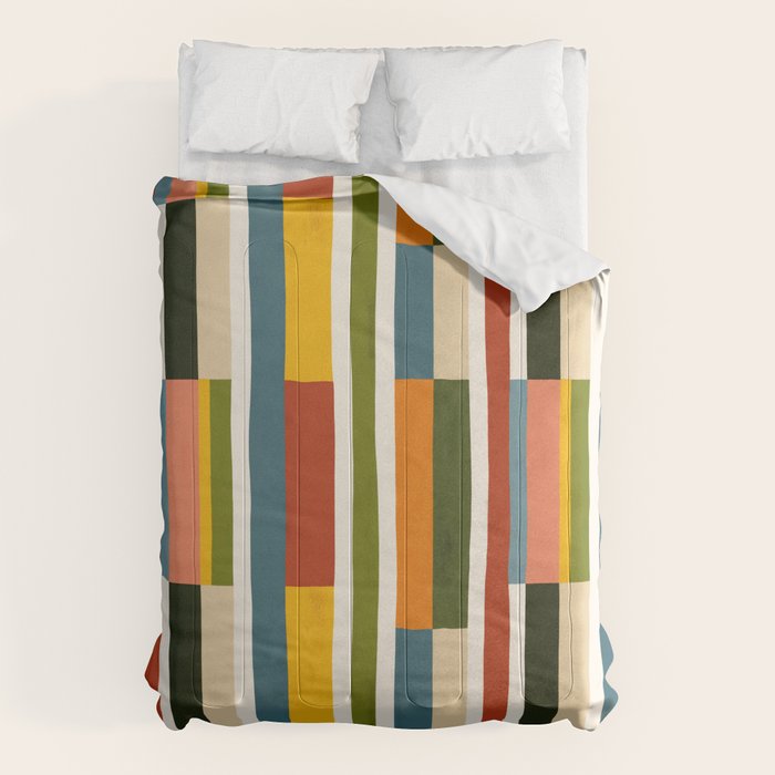 Autumn Winter Striped Revival Comforter Gallery Image 6