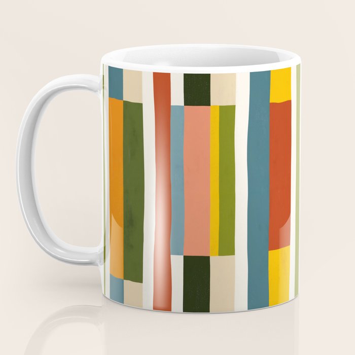 Autumn Winter Striped Revival Coffee Mug Gallery Image 3