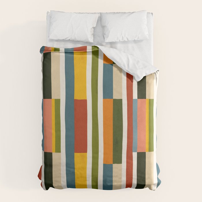 Autumn Winter Striped Revival Duvet Cover Gallery Image 6