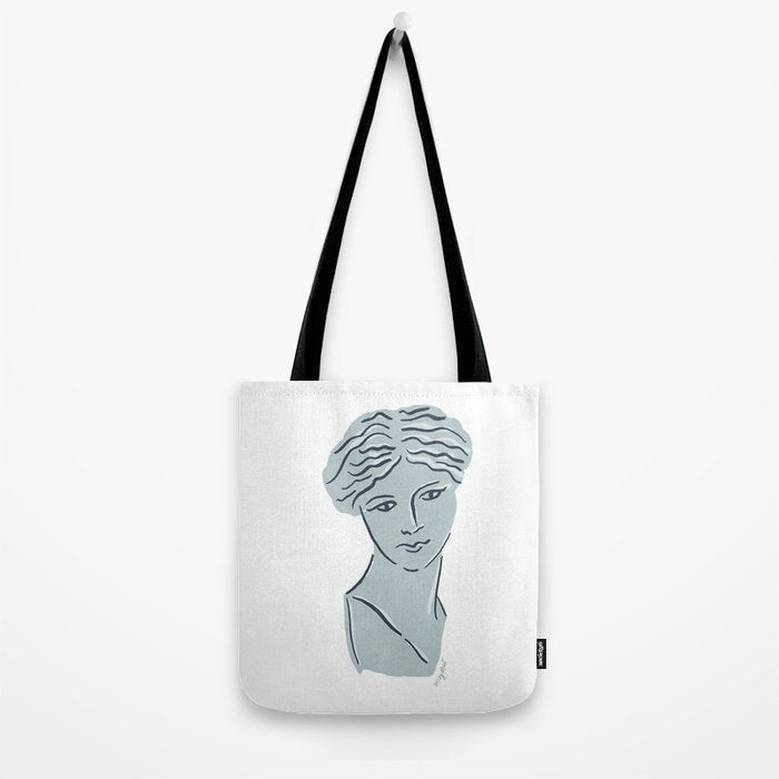 Goddess Aphrodite Greek Sculpture Tote Bag Gallery Image 2