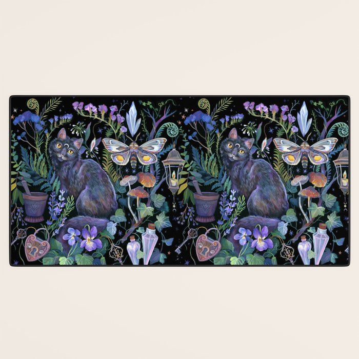 Witch Potion Garden Desk Mat Gallery Image 3