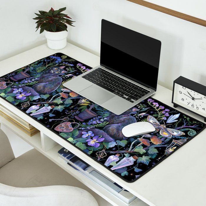 Witch Potion Garden Desk Mat Gallery Image 2