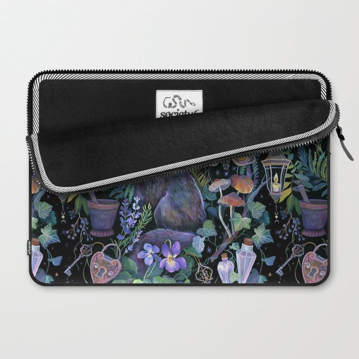 Witch Potion Garden Laptop Sleeve Gallery Image 2