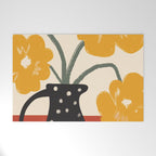 Modern Botanicals No 7 Welcome Mat Gallery Image 1