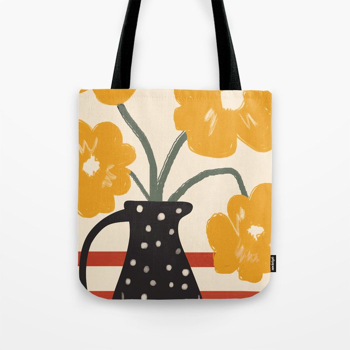 Modern Botanicals No 7 Tote Bag Gallery Image 1