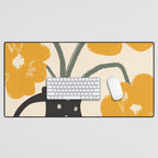 Modern Botanicals No 7 Desk Mat Gallery Image 1