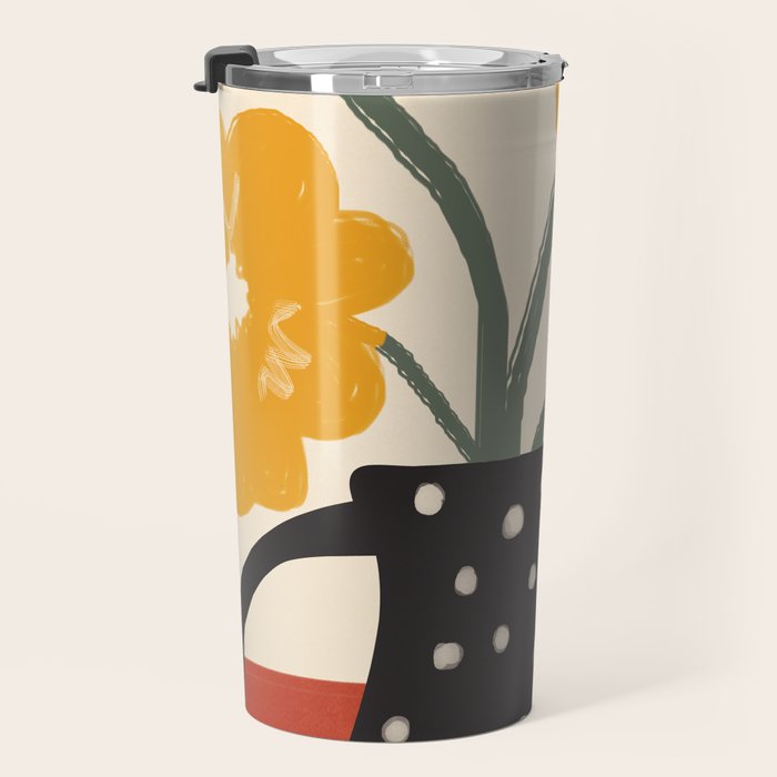 Modern Botanicals No 7 Travel Mug Gallery Image 3