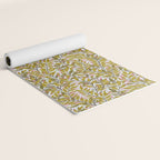 Autumn Botnica Foliage in Green Yoga Mat Gallery Image 2