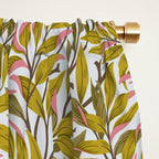 Autumn Botnica Foliage in Green Window Curtain Gallery Image 2