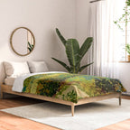 The Garden at Arles, France by Vincent Van Gogh Comforter Gallery Image 2