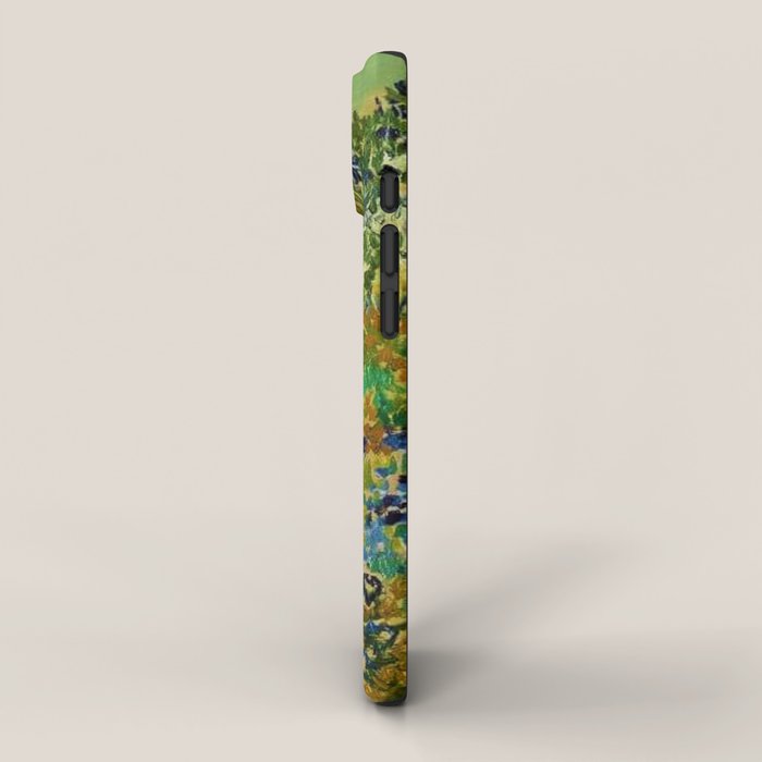 The Garden at Arles, France by Vincent Van Gogh iPhone Case Gallery Image 2