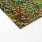 The Garden at Arles, France by Vincent Van Gogh Welcome Mat Gallery Image 2