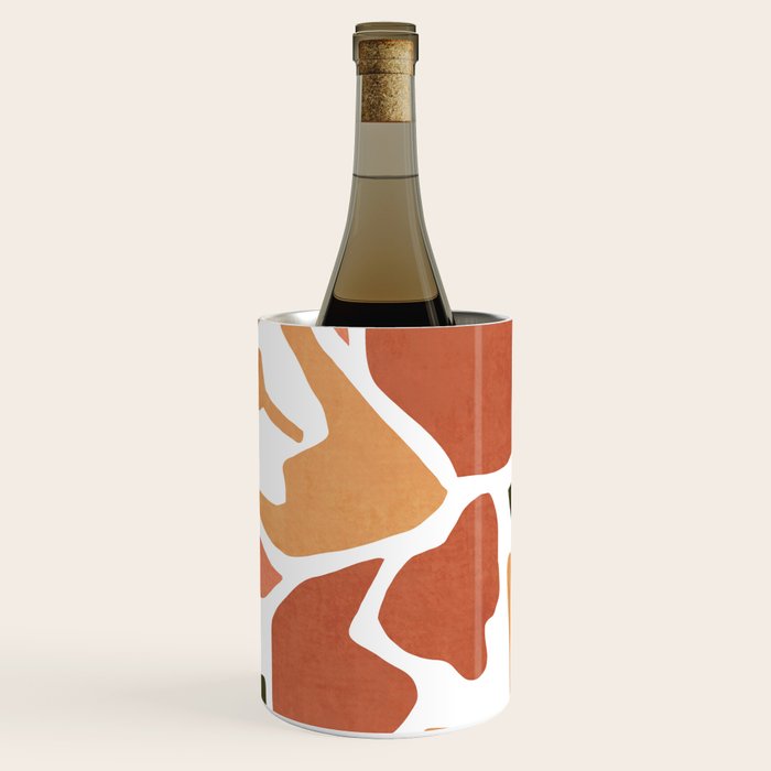 Colorful abstract florals Wine Chiller Gallery Image 1