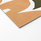 Colorful abstract florals Welcome Mat Gallery Image 2