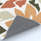 Colorful abstract florals Rug Gallery Image 4