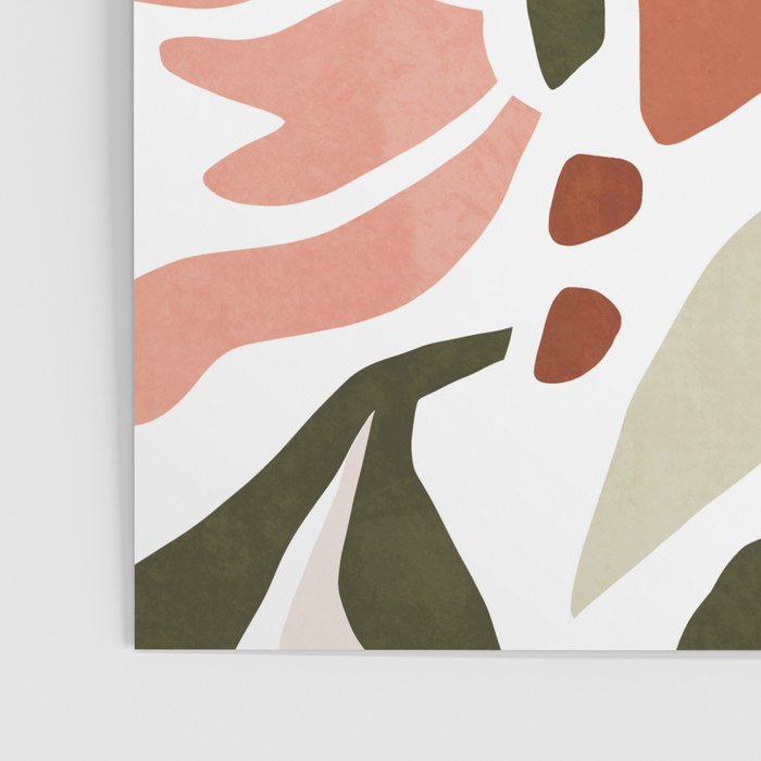 Colorful abstract florals Poster Gallery Image 3