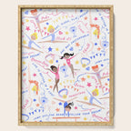 Gymnast Girls Serving Tray Gallery Image 1