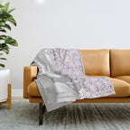 little blossom tree Throw Blanket Gallery Image 1