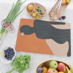Abstract Nude III Cutting Board Gallery Image 2