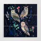 Night Owls Wood Wall Art Gallery Image 1