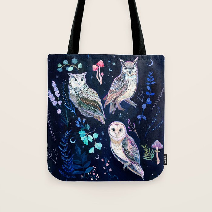 Night Owls Tote Bag Gallery Image 1