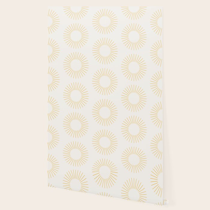 Minimalist Sunray Pattern XXI Wallpaper Gallery Image 2