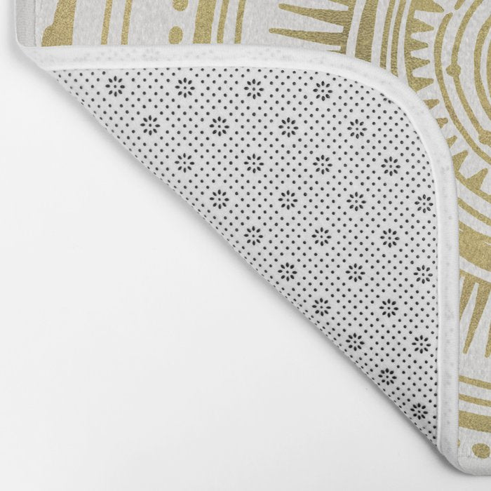 Quaking Aspen - Gold Tree Rings Bath Mat Gallery Image 2