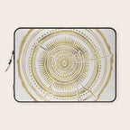 Quaking Aspen - Gold Tree Rings Laptop Sleeve Gallery Image 1