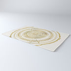 Quaking Aspen - Gold Tree Rings Rug Gallery Image 3