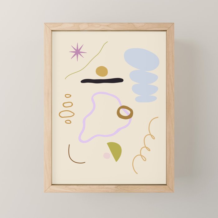 Beach Day Mini Art Print Gallery Image 1