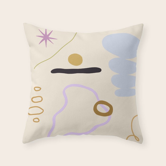 Beach Day Throw Pillow Gallery Image 6