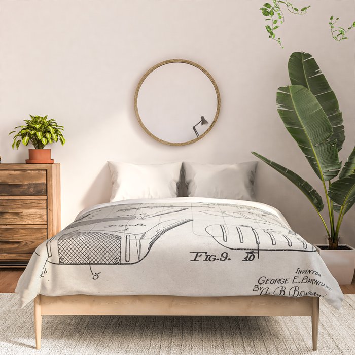 Golf Clubs Patent - Golfing Art - Antique Comforter Gallery Image 3