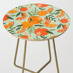 Orange Blooms - Mint Palette Side Table Gallery Image 2