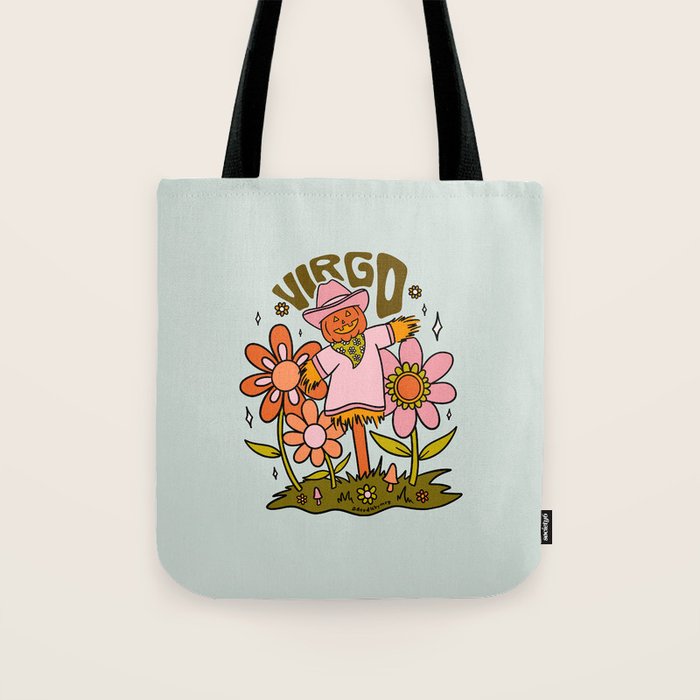 Virgo Scarecrow Tote Bag Gallery Image 1