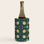 Floral dark Mandala  Wine Chiller Gallery Image 2