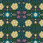 Floral dark Mandala  Coffee Mug Gallery Image 2