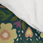 Floral dark Mandala  Comforter Gallery Image 4