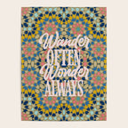 Wander Often Wonder Always Poster Gallery Image 4
