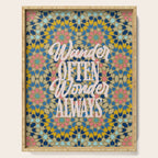 Wander Often Wonder Always Serving Tray Gallery Image 1