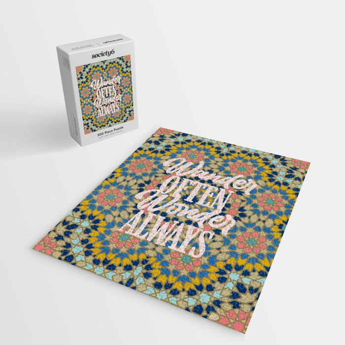 Wander Often Wonder Always Jigsaw Puzzle Gallery Image 2