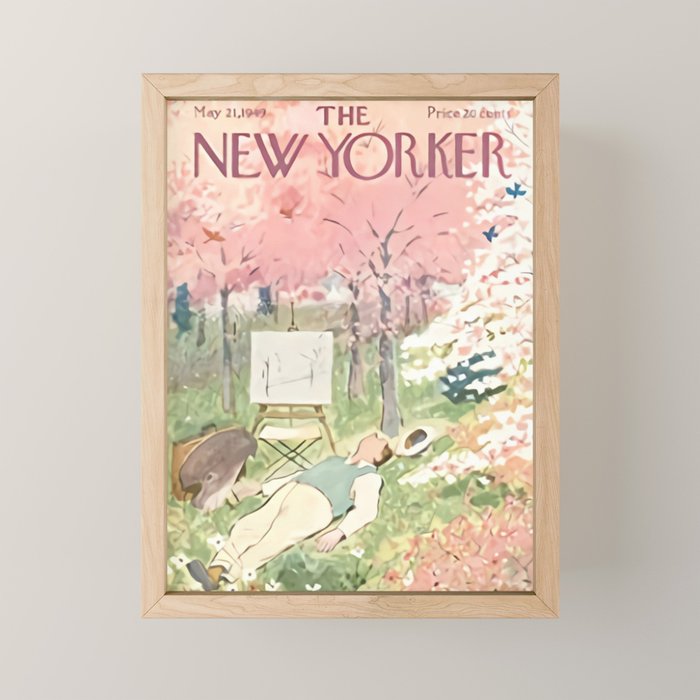  The New Yorker - Poster Mini Art Print Gallery Image 1