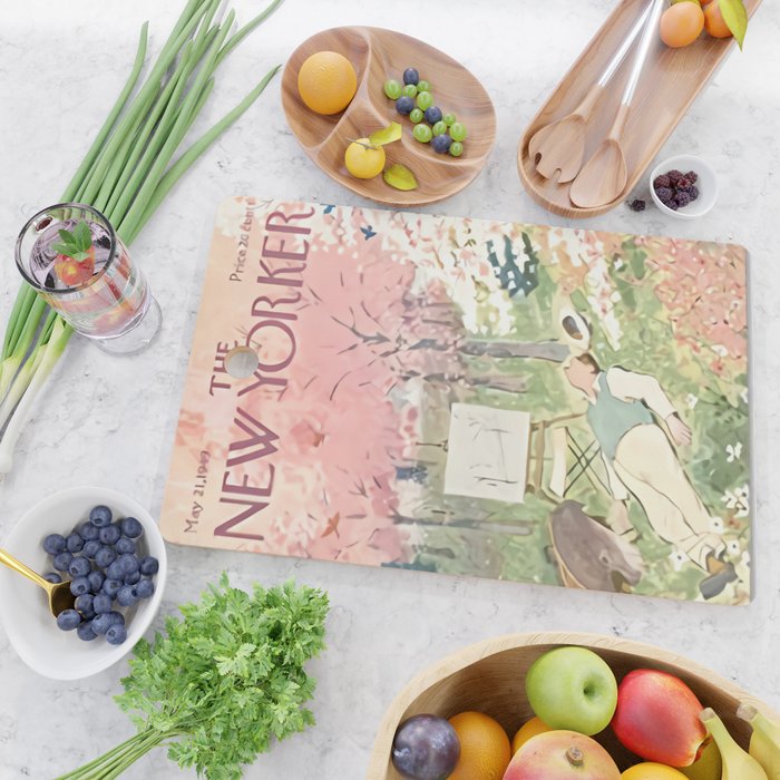  The New Yorker - Poster Cutting Board Gallery Image 2