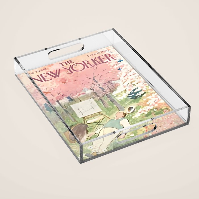  The New Yorker - Poster Acrylic Tray Gallery Image 1