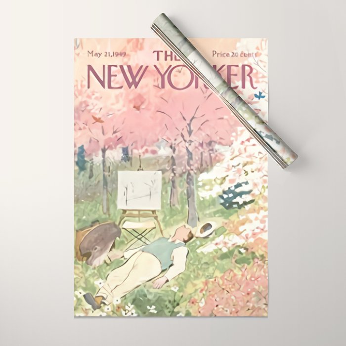  The New Yorker - Poster Wrapping Paper Gallery Image 1