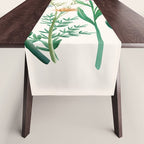 Vibrant Flowers 03 Table Runner Gallery Image 1