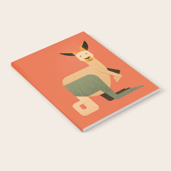 Whimsy Kangaroo Notebook Gallery Image 1